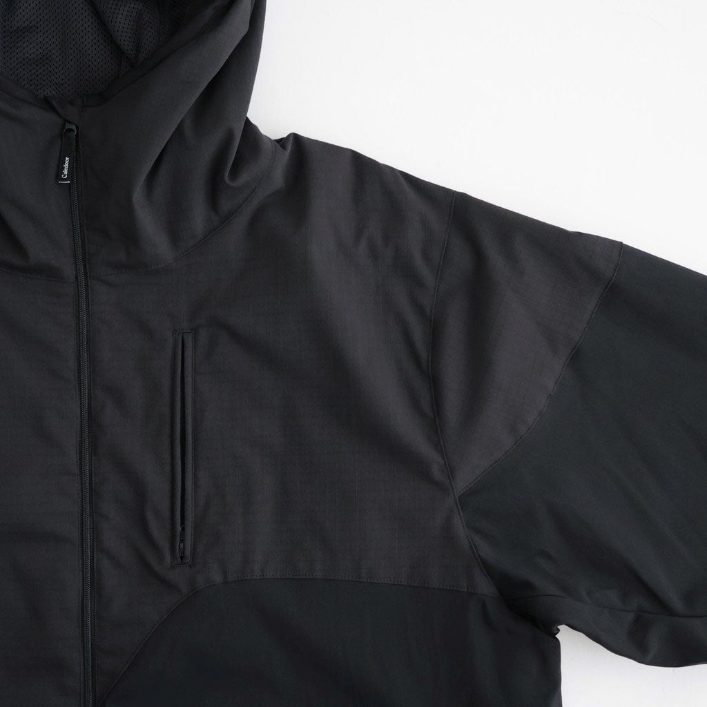 Rambling Round Active Hooded Blouson #Black [6063-2509]