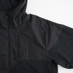 Rambling Round Active Hooded Blouson #Black [6063-2509]
