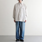 Garment Dyed Field Twill Shirt #Stone [N26SG034]
