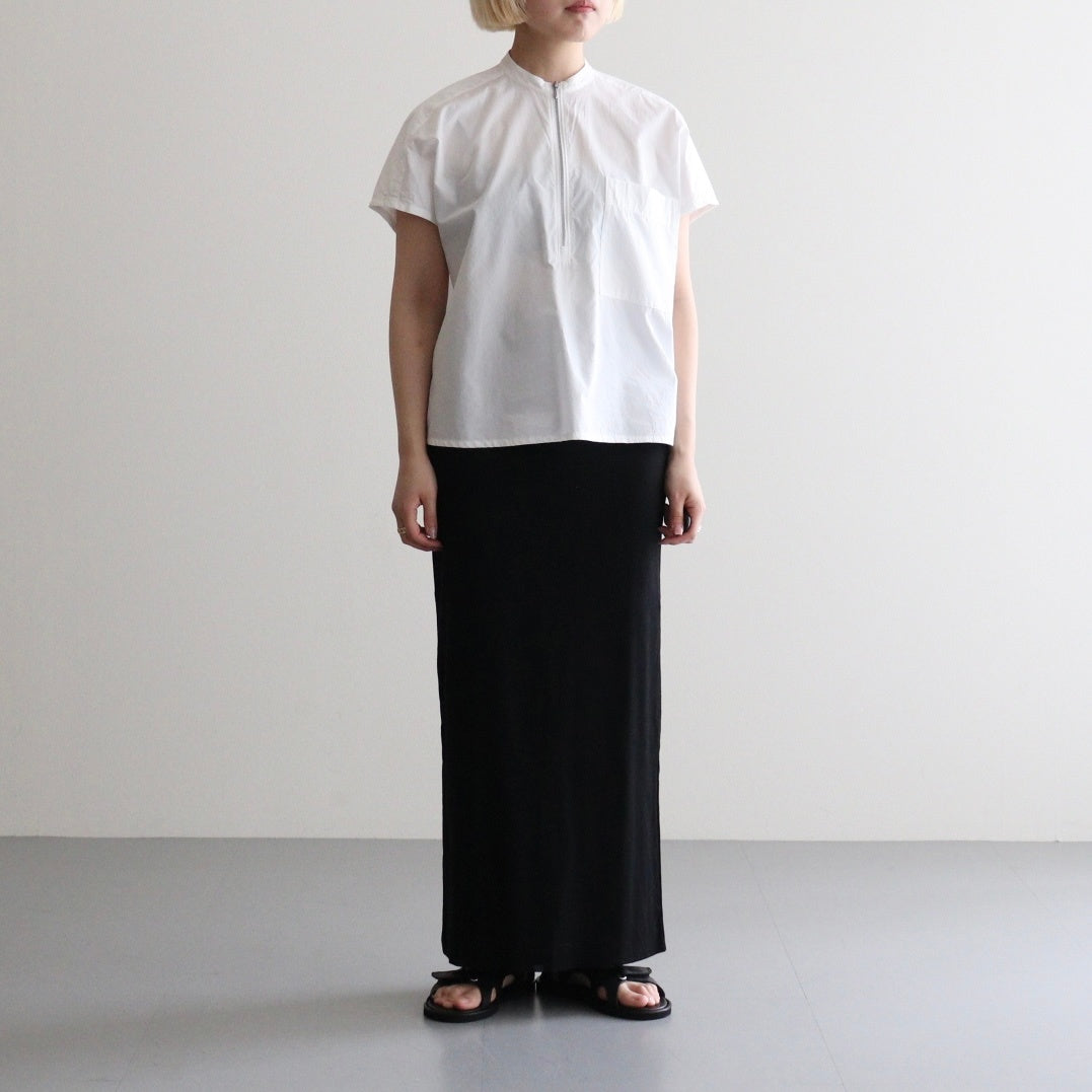 Hard Twist Rib Skirt #Black [BHSW26S13]