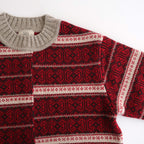 Nordic Crewneck #Red Mix [NEP-AW2525W]