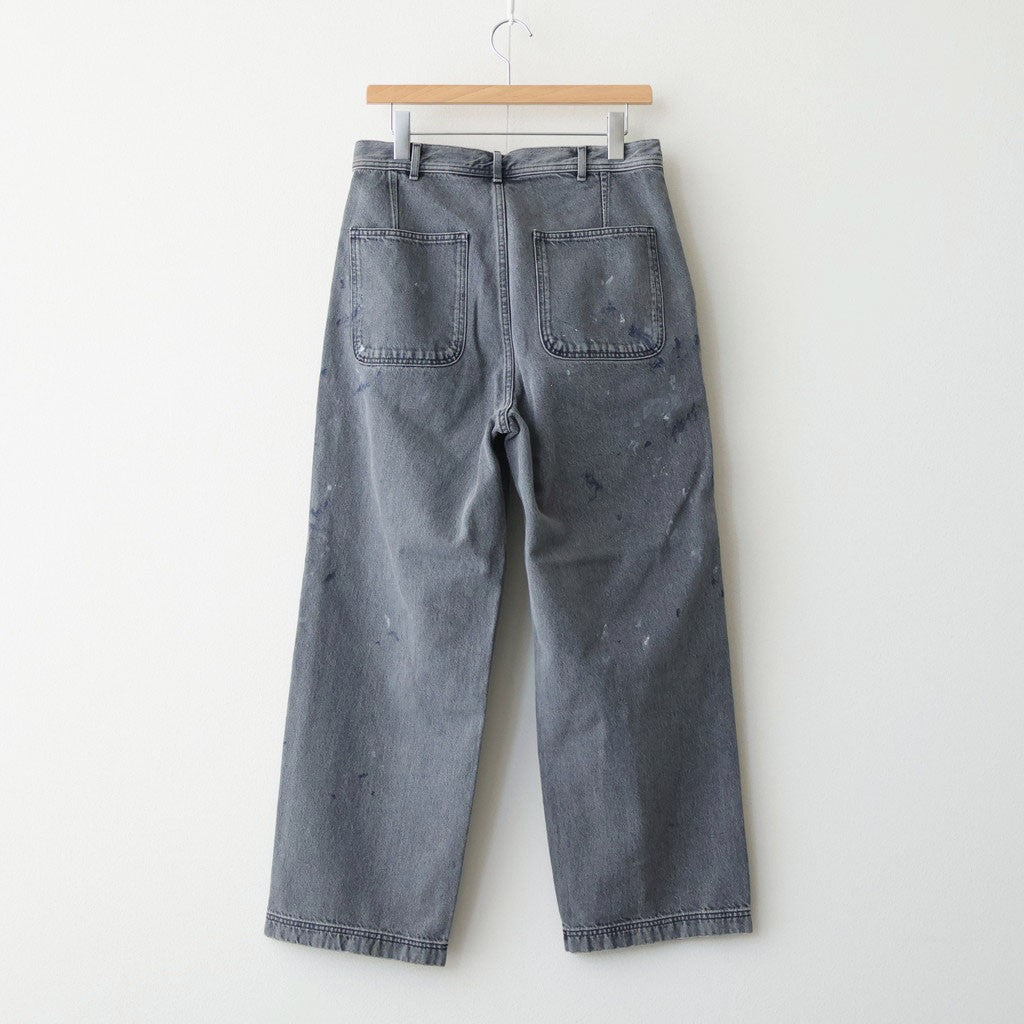 HAND PAINT DENIM M45 PT #010 BLACK [16861 40027] - Diffusion 三重