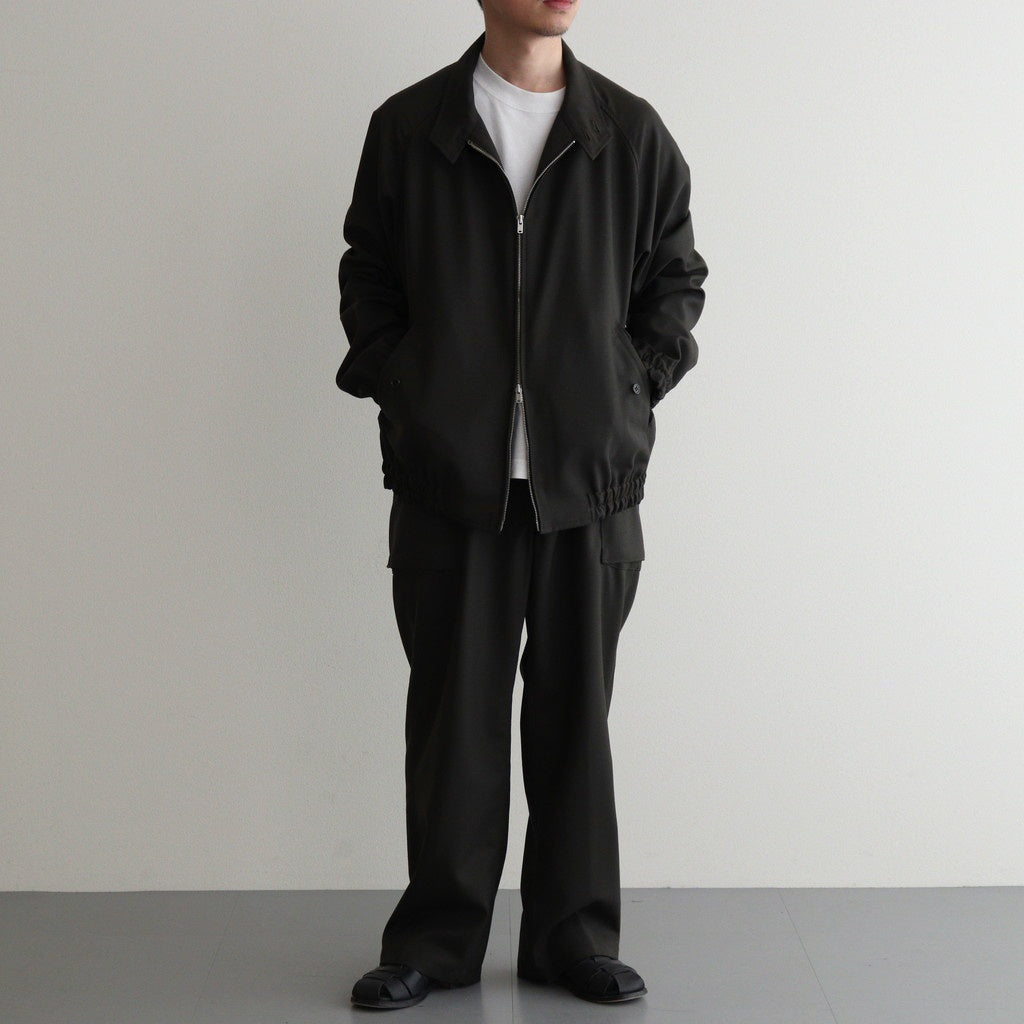 HOPSACK DRIZZLER JACKET #FOREST [PMAT-OT01]