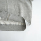 AFTER HOODIE ZIP UP SWEAT #TOP GRAY [26W-BIS-CS51]