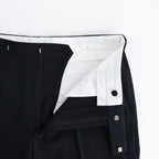 REGULAR STRAIGHT TROUSERS #BLACK [M25C07PT02C]