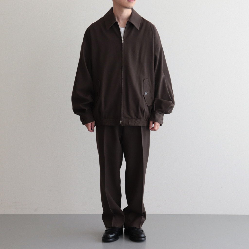 WIDE SPORTS JACKET #BROWN KHAKI [A23C-04BL01C] - Diffusion 三重県