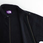 POLARTEC Wool Fleece Sweater Jacket #Black [N25FA051]