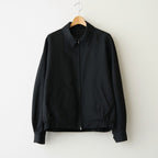 Washed Wool Silk Sports Jacket #Black [BHS26F020]