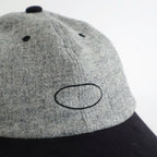 BRITISH TWEED WOOL CAP - FANBOY #LIGHT GRAY [Y01019]