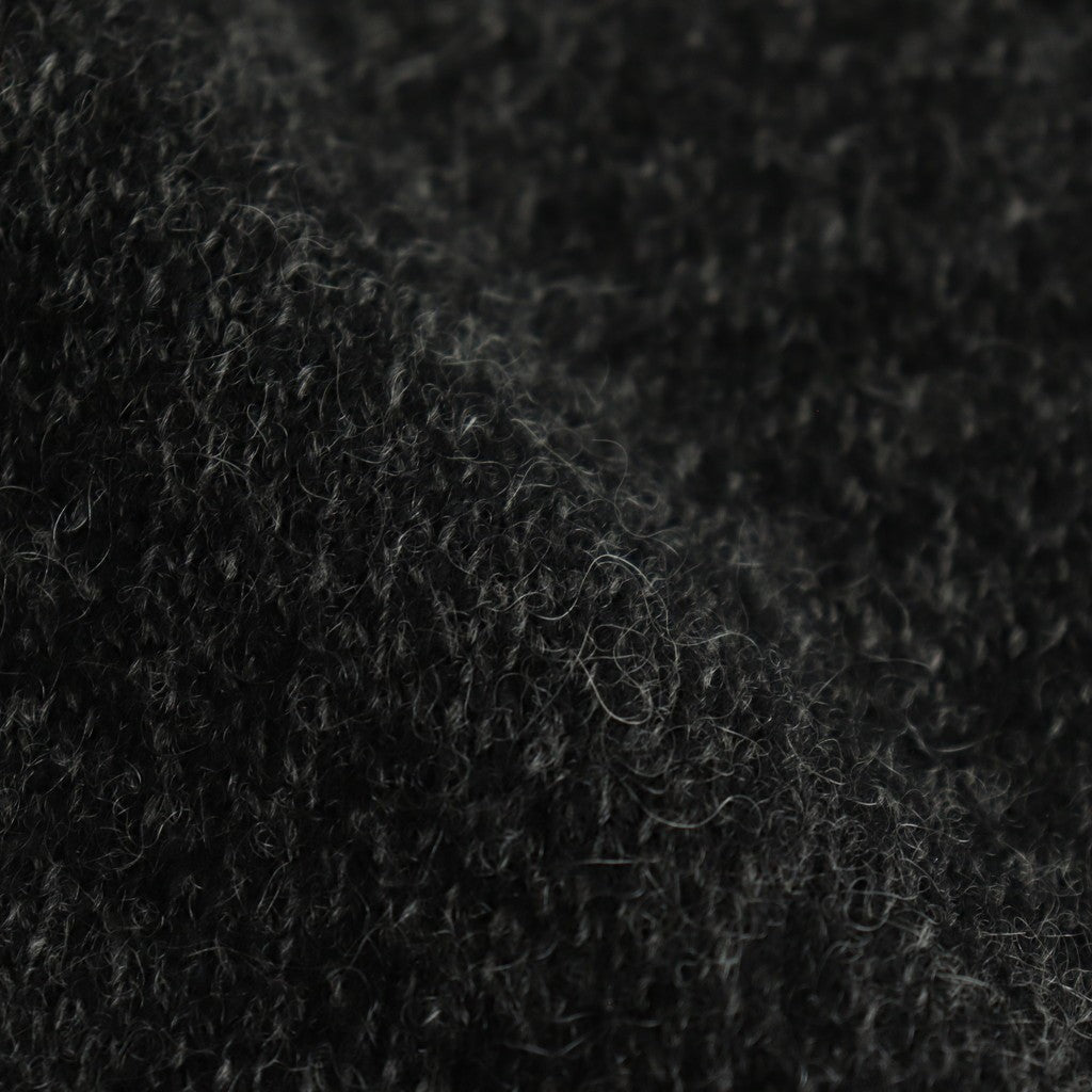 Yak felted sweat shirt #Charcoal×BLACK [NEP-AW2301]