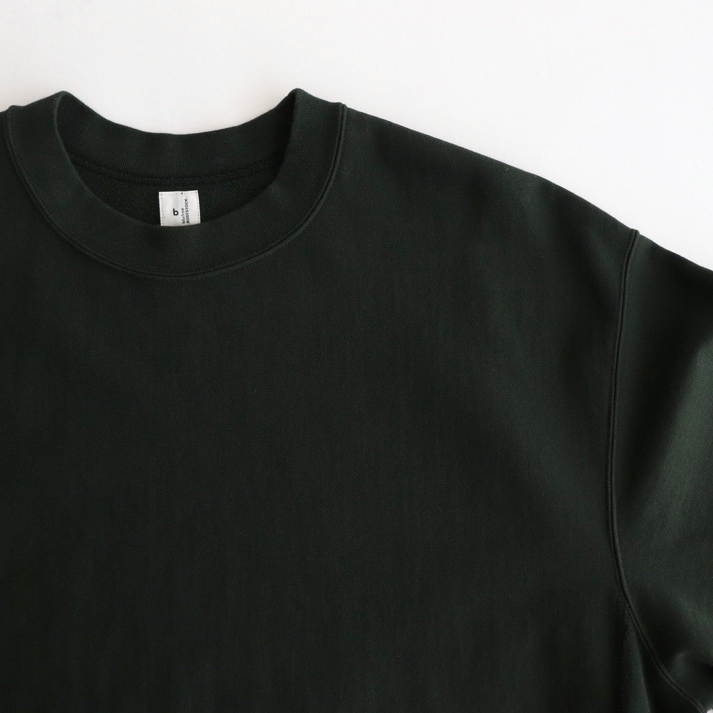 Thin-Sweat Crew-Neck P/O #DarkGreen [bROOTS25S22]