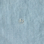 Regular Collar Light Denim Shirt #Indigo Bleach [S25SG087]