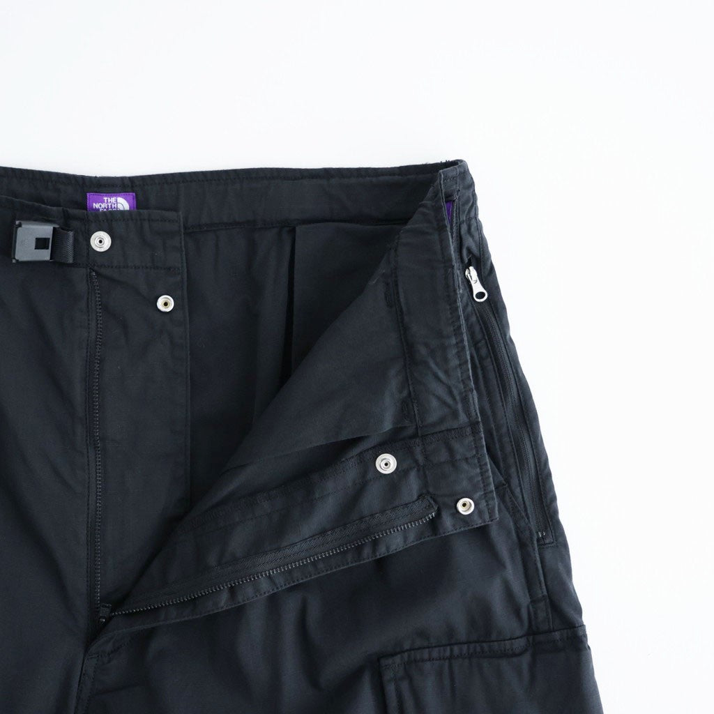 Ripstop Field Cargo Pants #Black [N25FC067]