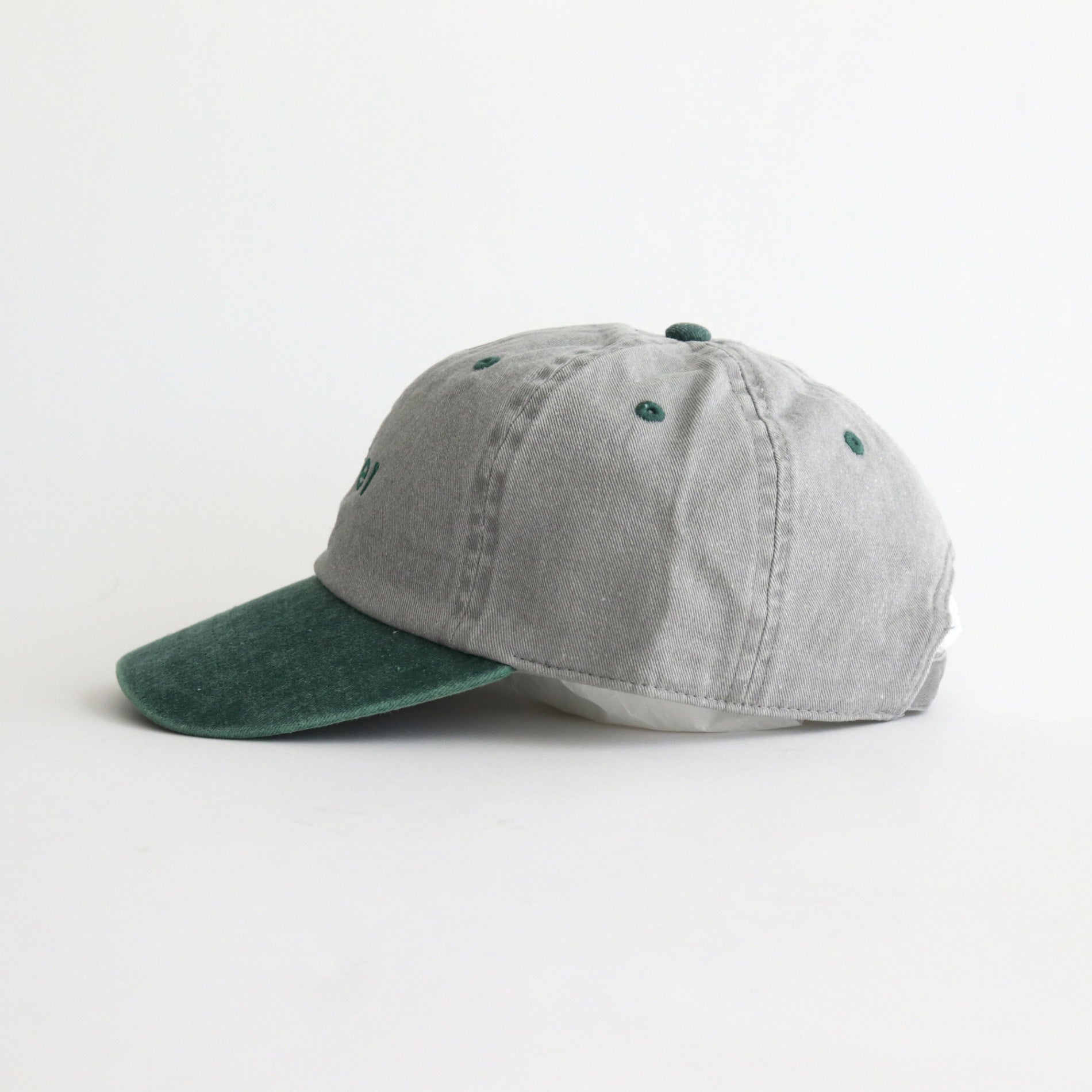 PIGMENT BASEBALL CAP #GRAY/GREEN [DNS25H02]