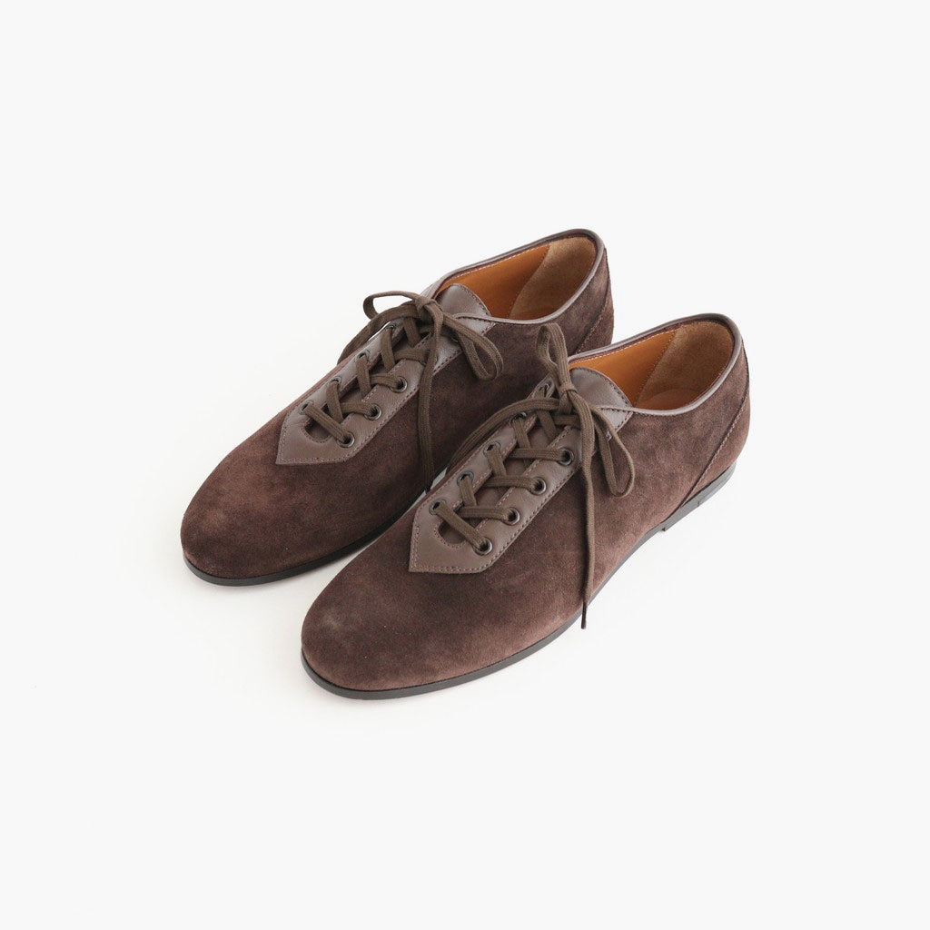 ITALIAN MILITARY BICYCLE #BROWN SUEDE/BROWN [710FLTS]