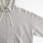 AFTER HOODIE ZIP UP SWEAT #TOP GRAY [26W-BIS-CS51]