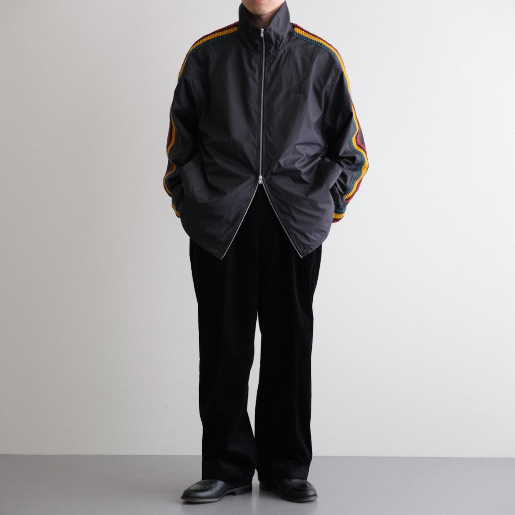 TRACK JACKET POLYESTER #BLACK [DNA25B03-A]