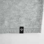 THERMAL FLEECE HALF ZIP TOP #LIGHT GREY [SM62MC002]