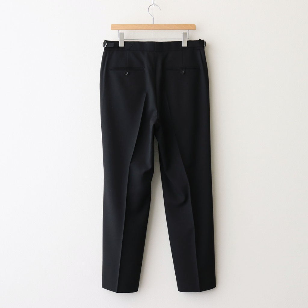 REGULAR STRAIGHT TROUSERS #BLACK [M25C07PT02C]