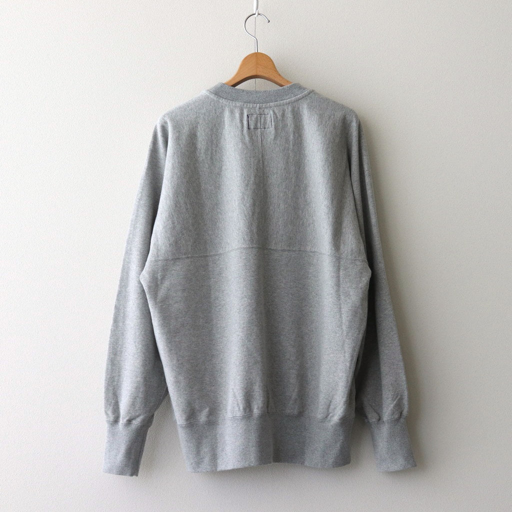 11oz Crewneck Graphic Sweatshirt #Mix Gray [N24FH032]