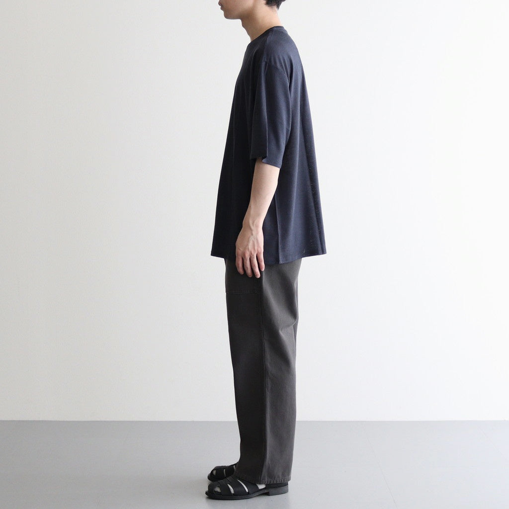 CREW NECK TEE #NAVY [M25B02CS01B]