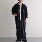 Cotton Fancy Yarn Crochet Collar Knit Jacket #Charcoal [NEP-SS2628]