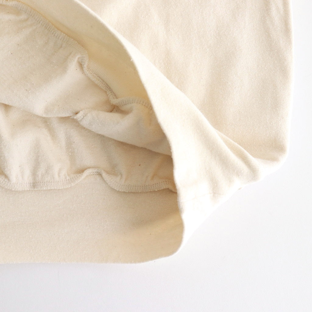 Co/Silk Nep Harf-Zip Shirt #Ivory [BHS25S037]