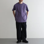 7oz Pocket Tee #Fade Purple X Off White [N25SI102]