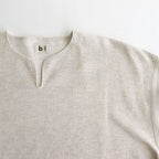 Rough&Smooth Thermal Over-neck L/S #HeatherOatmeal [bROOTS24F30F26]