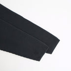 SOLID WOOL RIB POLO ZIP UP CARDIGAN #CHARCOAL BLUE [BN-25FM-044]