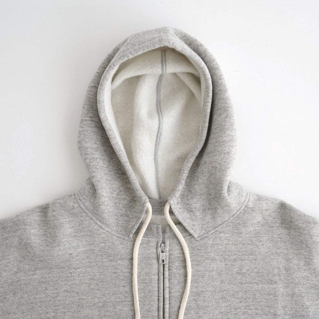 AFTER HOODIE ZIP UP SWEAT #TOP GRAY [26W-BIS-CS51]