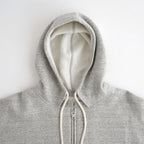 AFTER HOODIE ZIP UP SWEAT #TOP GRAY [26W-BIS-CS51]