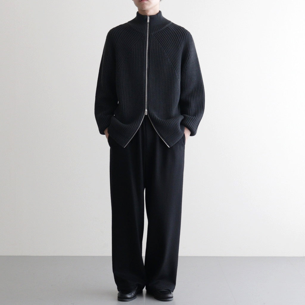 SIGNATURE DRIVERS KNIT #CHARCOAL BLUE [BN-25FM-040]