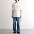 ALE-Y 88/12 Print Tee WIDE #Ivory×Fade/Bage-PT [bROOTS25S36S26A]