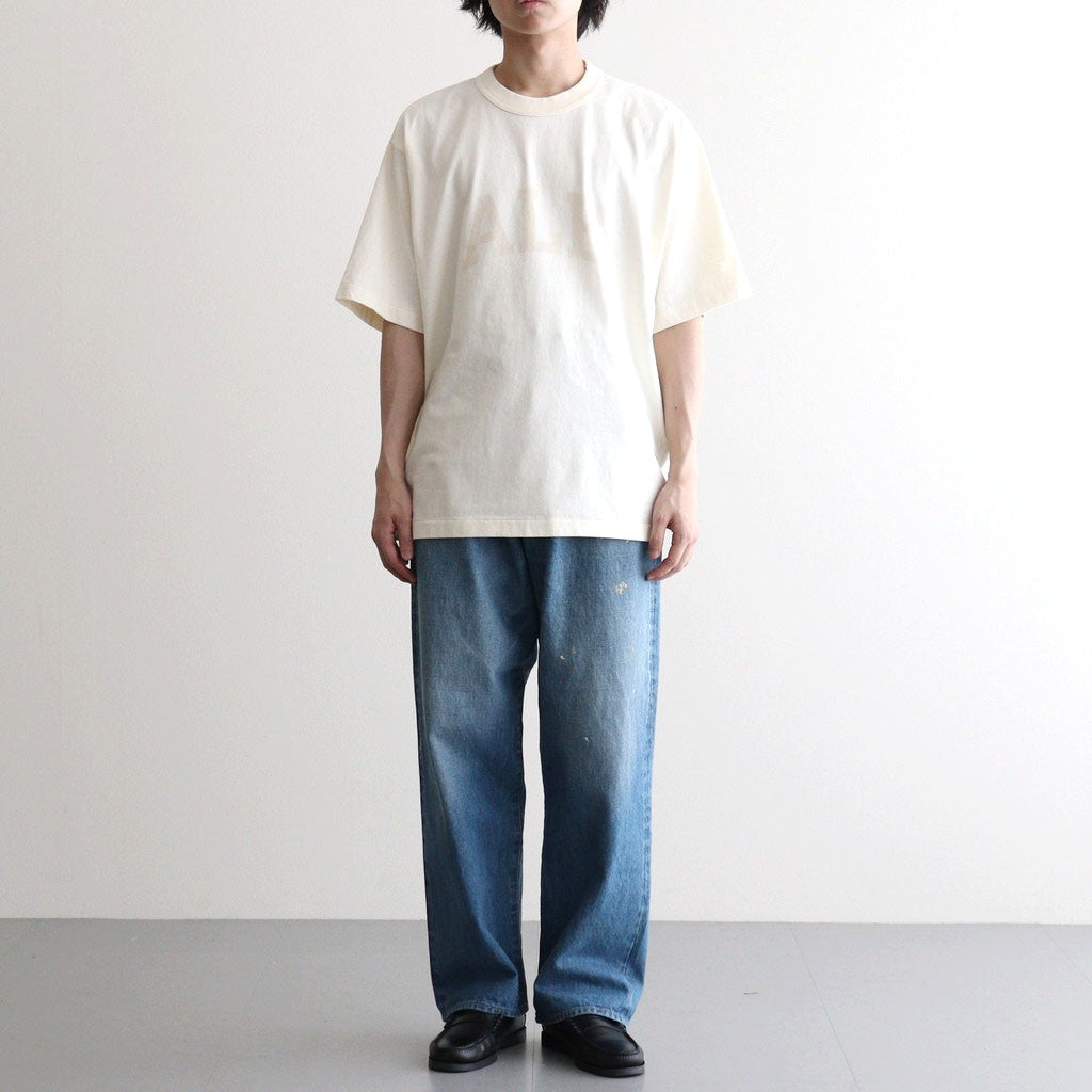 ALE-Y 88/12 Print Tee WIDE #Ivory×Fade/Bage-PT [bROOTS25S36S26A]