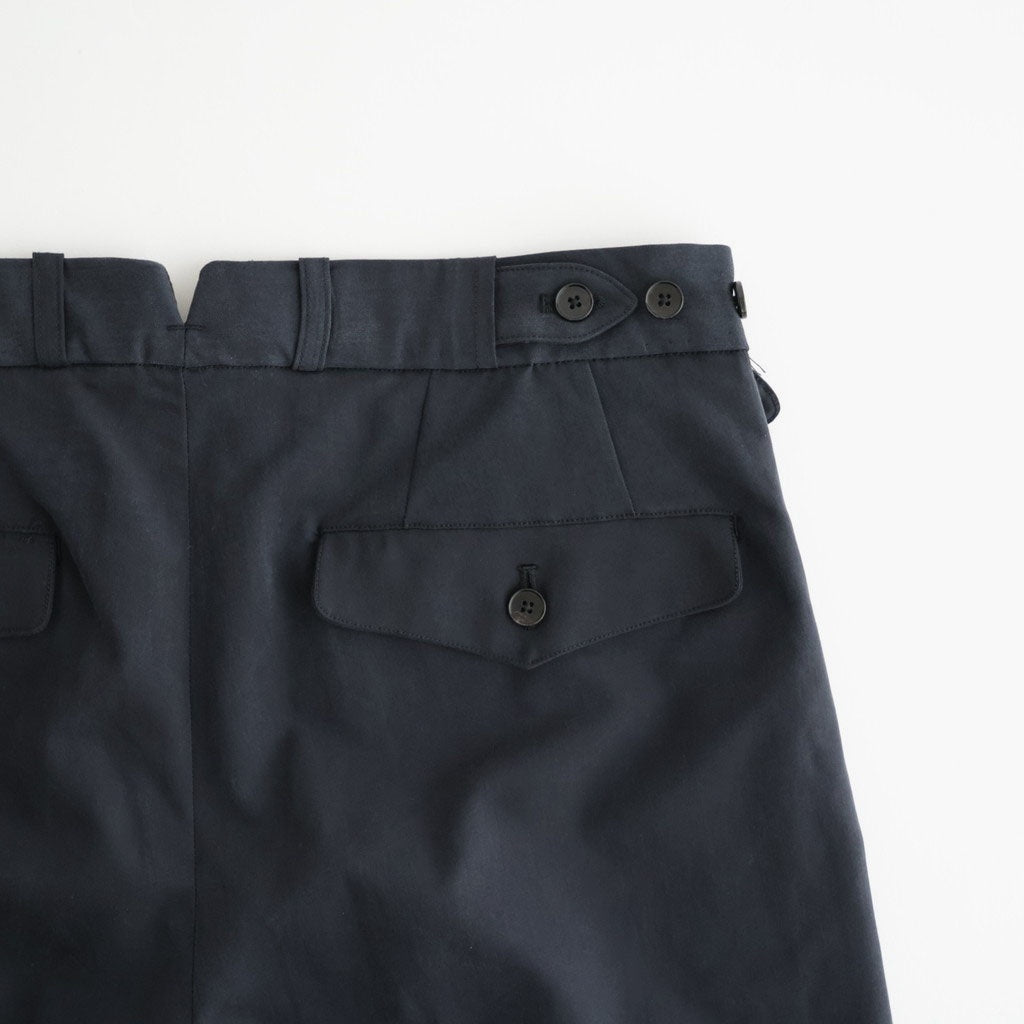 DOUBLE-PLEATED BUGS TROUSER #GRAPHITE [261OJ-PT29]