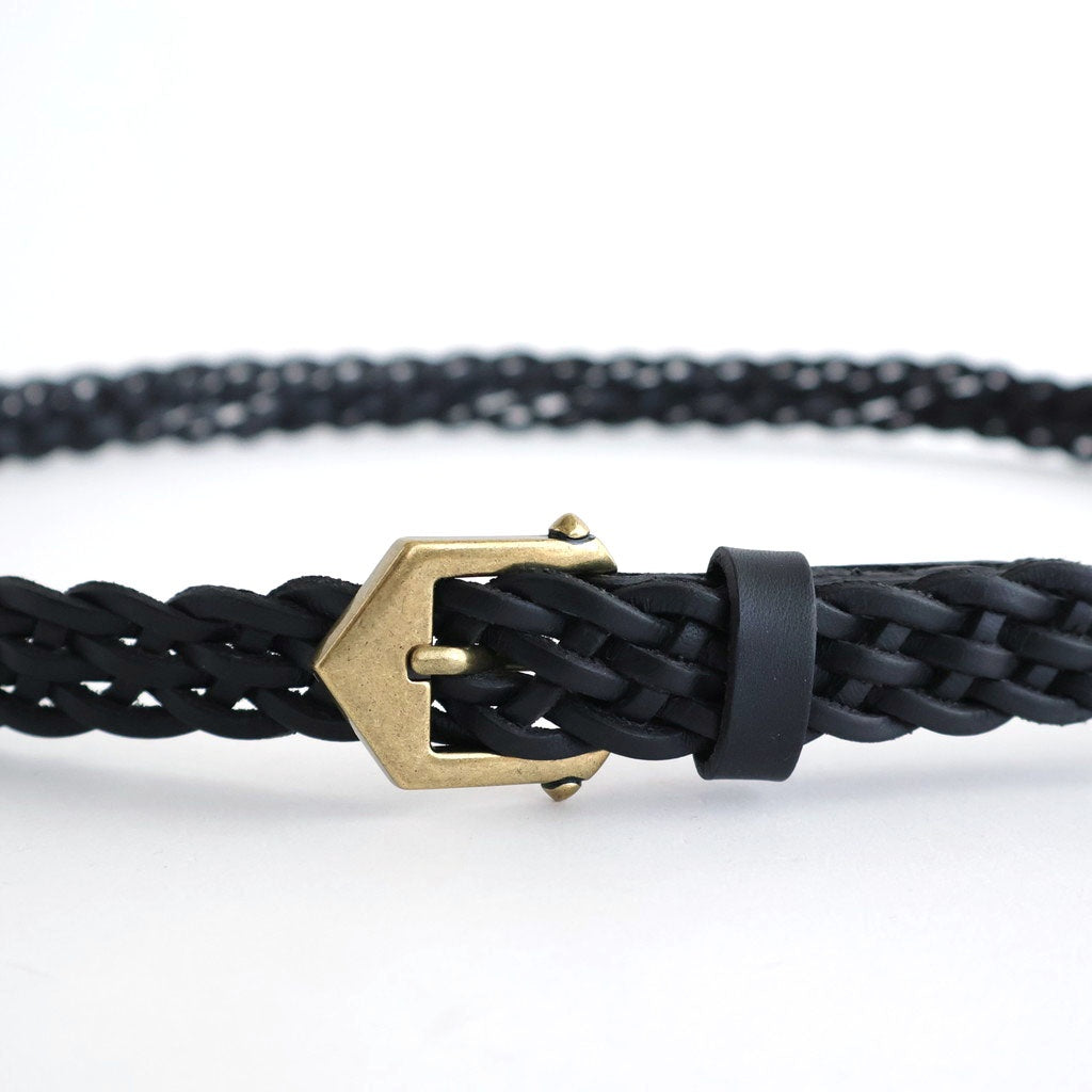 NARROW MESH BELT #BLACK [AC-17-C-COW-5]