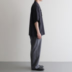 ORGANIC COTTON WASHER SATIN OPEN/C SH #NAVY [16551 50343]