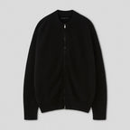 CASHMERE BOTTLENECK CARDIGAN #BLACK [PMLW-KN01]
