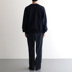 Thin-Sweat Crew-Neck P/O #DarkNavy [bROOTS25S22]