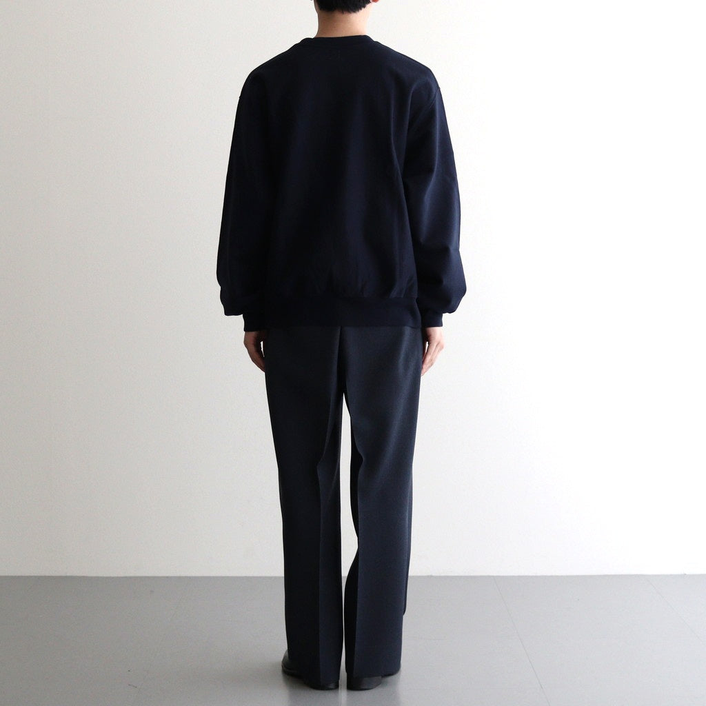 Thin-Sweat Crew-Neck P/O #DarkNavy [bROOTS25S22]