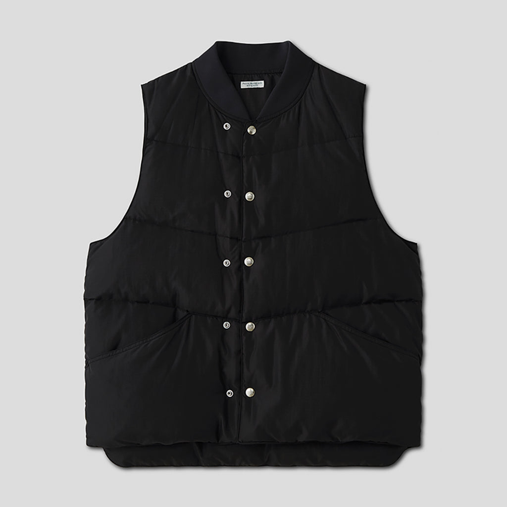 MOUNTAINEER DOWN VEST #GRAPHITE [PMAS-VT03]