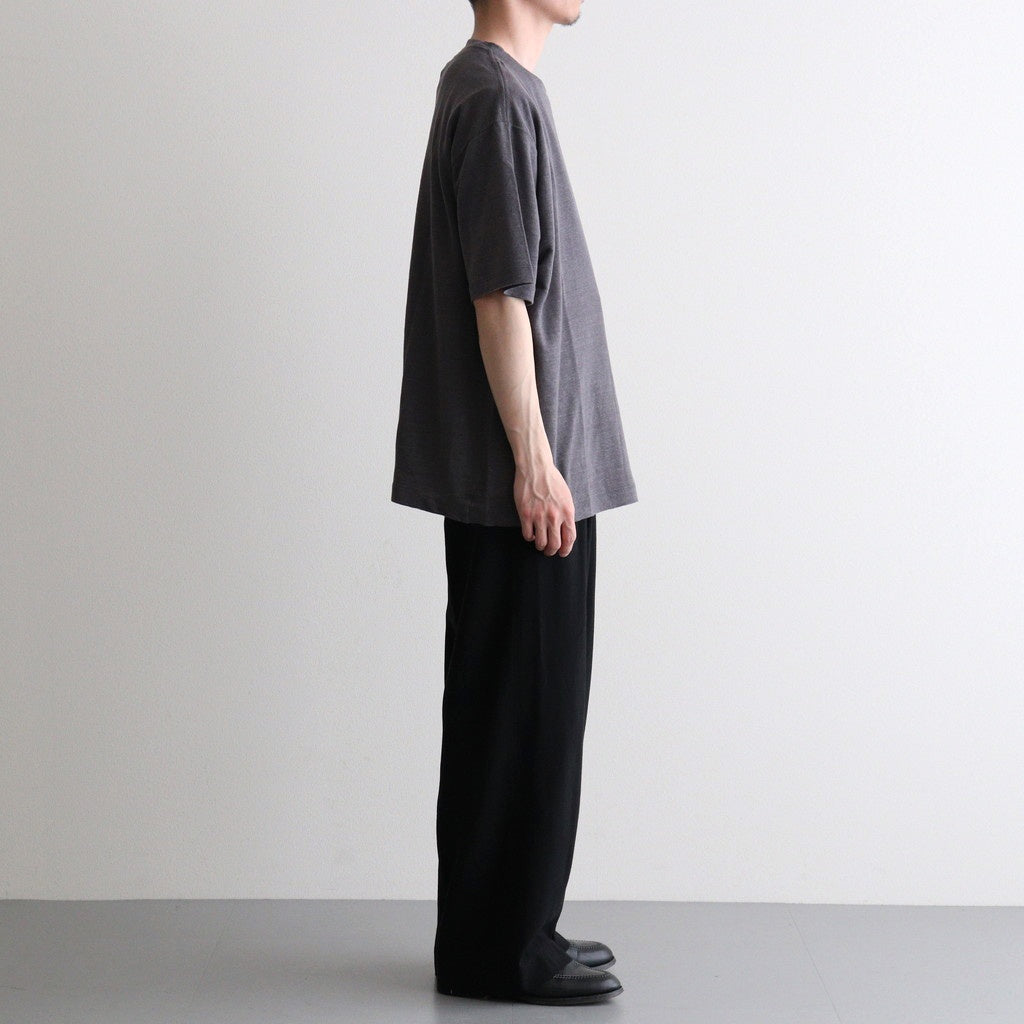 NORMANDY LINEN T-SHIRT #GRAY [BN-26SM-071]