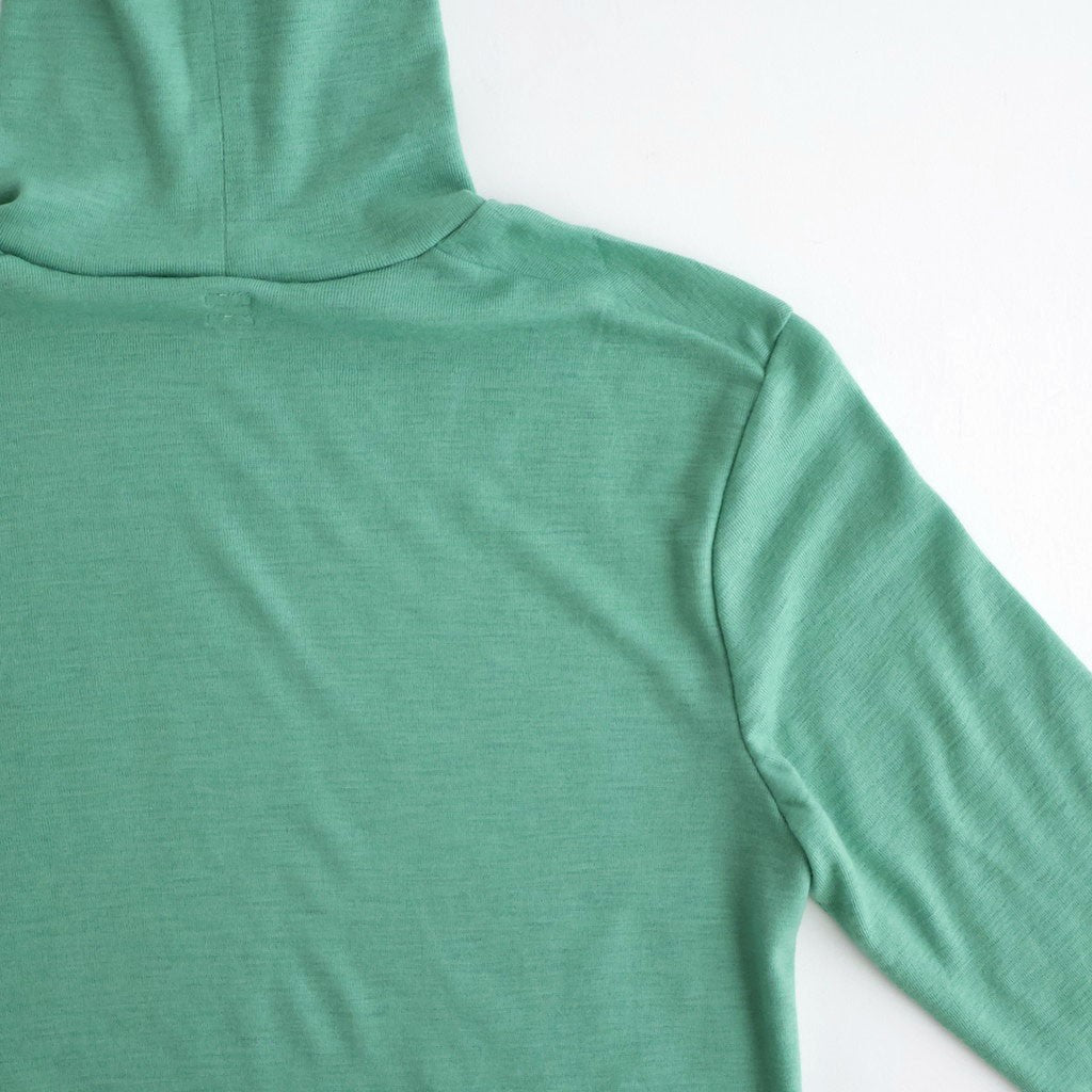 Wool Rib Turtle Neck #FadeGreen [BHSW24F12F26]