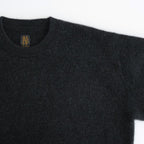 CASHMERE FOX CREW NECK #CHARCOAL [BN-25FM-053]