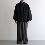 FLIGHT JACKET #CHAMBRAY BLACK [M25C08BL01C]