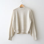 All-yak Crewneck #Ntural White [NEP-AW2408]