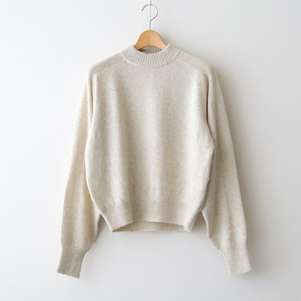 All-yak Crewneck #Ntural White [NEP-AW2408]