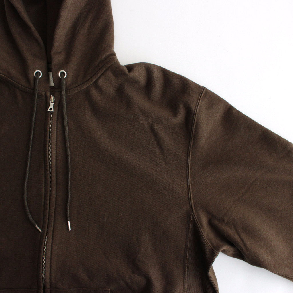 Soft&amp;Hard Sweat Hoodie ZIP #KhakiBrown [bROOTS24F23]