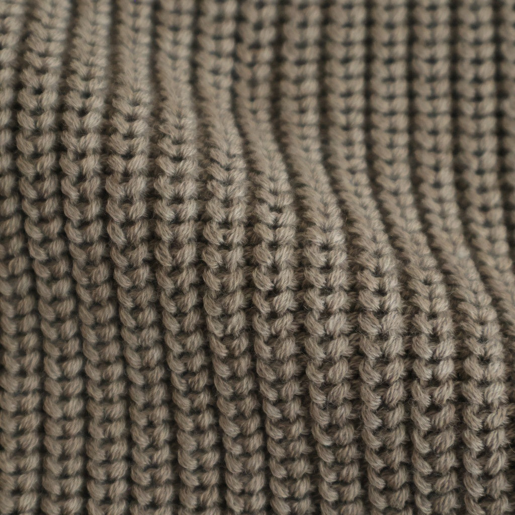 SIGNATURE CREW NECK #MELANGE BROWN [BN-25FM-038]